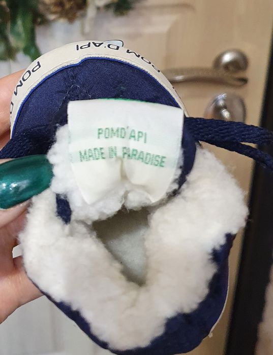 Пинетки POM D'API. (Франция).Обувь для малыша.