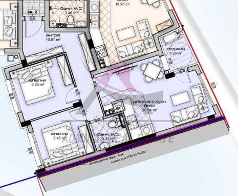Продава се Тристаен апартамент в Варна, Владислав Варненчик - 84 кв.м за 1118 €/кв.м - Снимка #1
