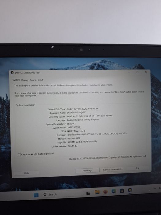 Laptop LENOVO T14s stare FOARTE BUNA
