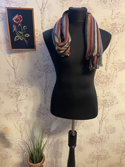 Fular/esarfa unisex 100% lana elegant/multicolor