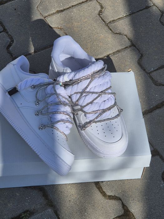 Nike air force rope swarovski