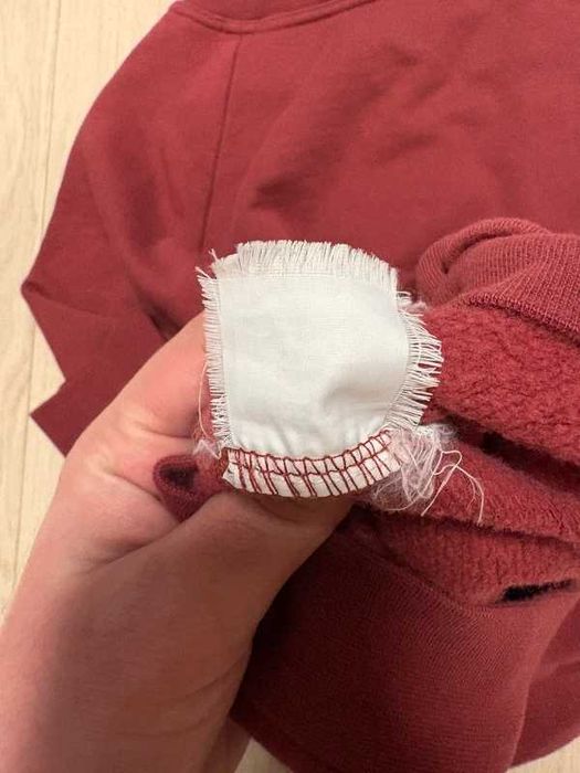 RAF Simons Virginia Creeper Red Sweatshirt