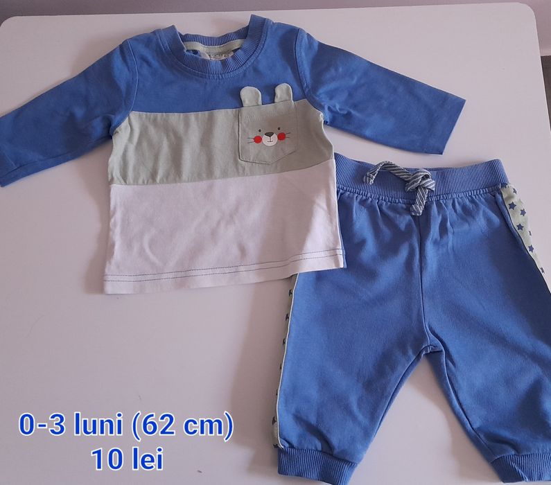 Hăinuțe bebe 0-3 luni