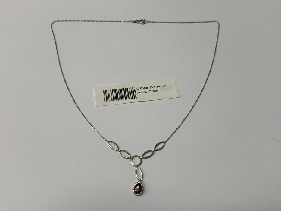 Златно дамско колие - 2.65гр. - 14К