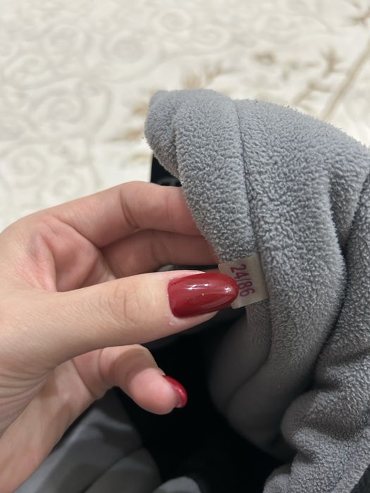Зимние детские брюки, 24/86, черные