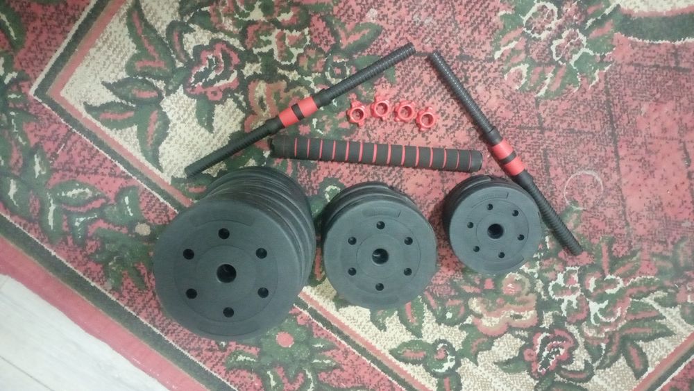 Гантель штанга 40кг набор