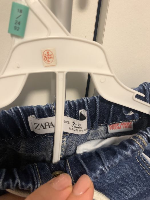3чифта детски дънки Зара/Zara 92-98 2-3г