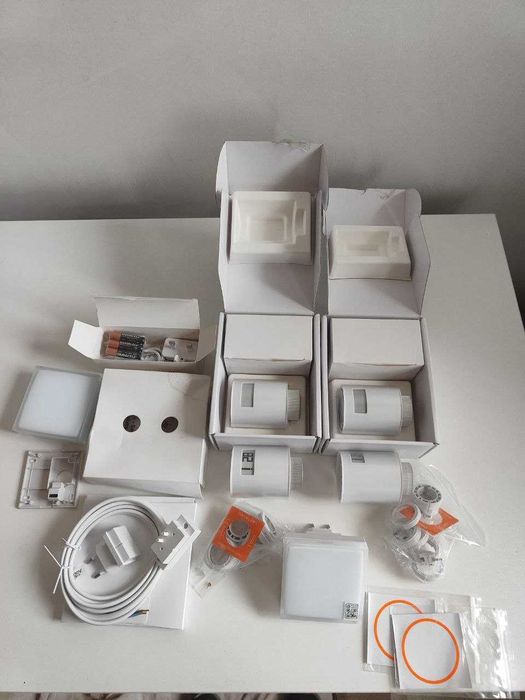 Смарт термоглави 4 броя NETATMO плюс релето което ги свързва