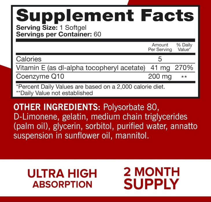 Коэнзим q10. 100 и 200 мг. Ферментированный для лучшего усвоения.