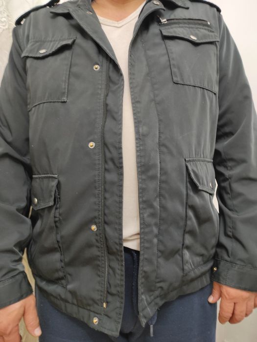 дублёнка -пилотка мужская, 52, курткир