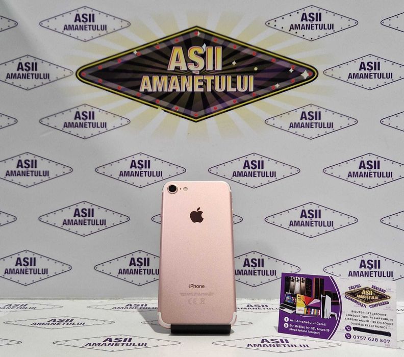 Asii Amanetului - iPhone 7 Gold Roze, 32GB, 83% Baterie