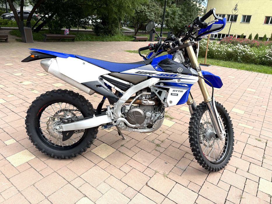 Yamaha WR450F 2016 — пробег 1 939 км