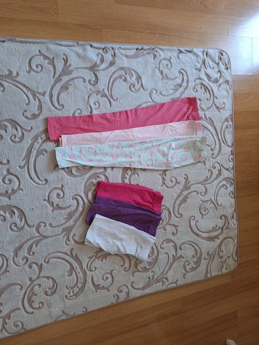 Сет 3 бр. дълги летни клинове и 3 бр. къси за 8 год. момиче, 134 р-р