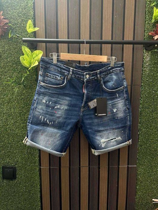 Къси Дънкови Панталони Dsquared2