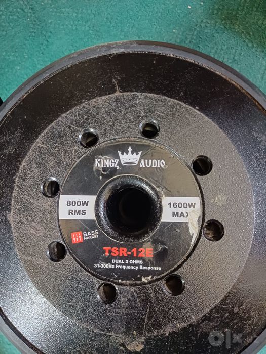 Kingz Audio TSR-12E (800W RMS / 1600W MAX) sabvufer dinamiki