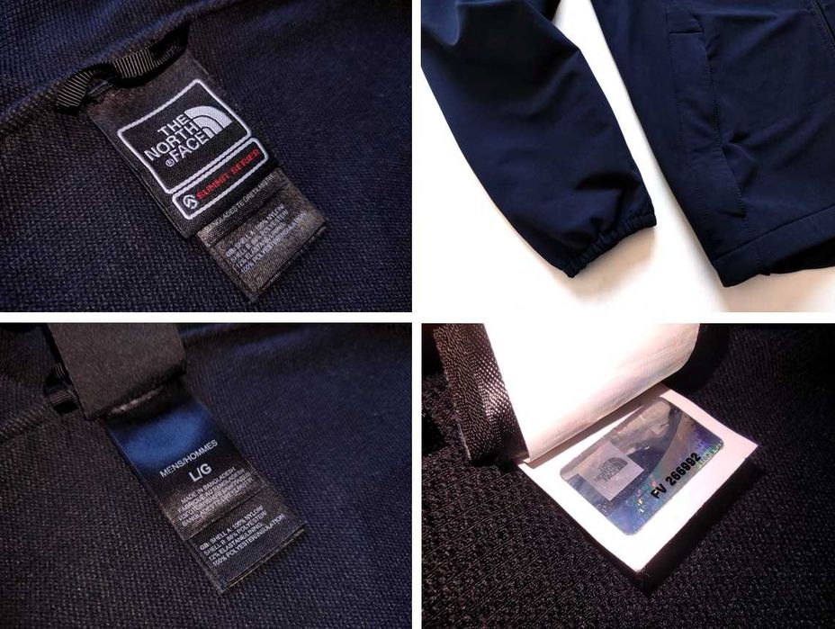 THE NORTH FACE Mens Full Zip -L- оригинален softshell, мъжко яке