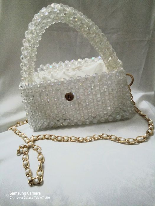 Сумка из бусин Жемчужина сумка