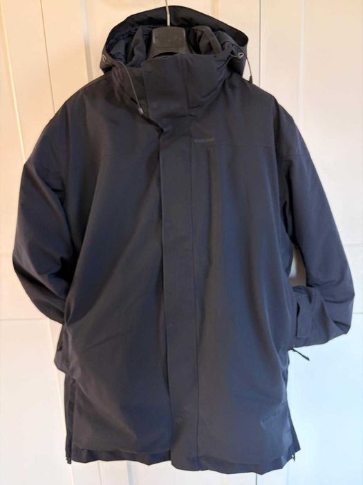 Geacă Parka Quechua SH500 -10°C impermeabilă, albastru, bărbați zăpadă