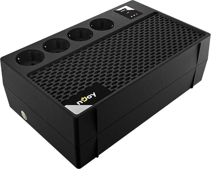 Чисто ново захранване UPS nJoy Renton 650 PLUS - SBLS665TRPCG01B - UPS 650VA/360W