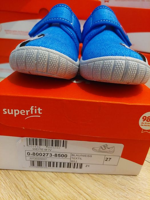 Детски пантофи за момче топ австрийски бранд Superfit различни номера