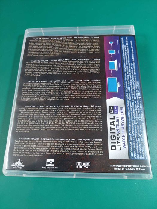 Piratii din Caraibe - colectia completa FullHD - subtitrare romana