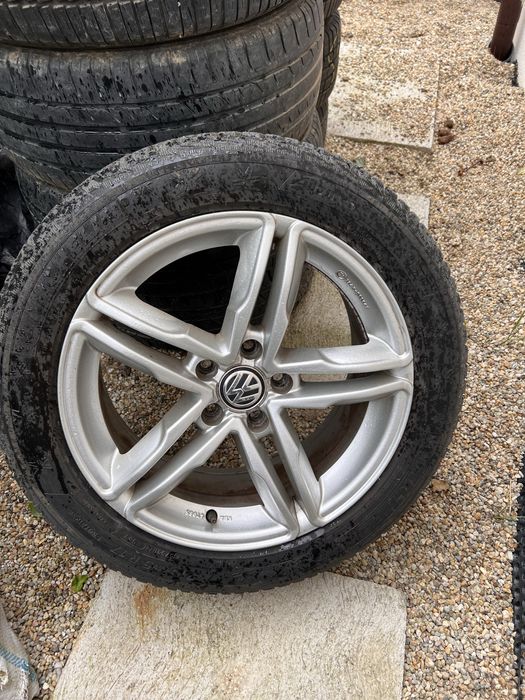 Jante vw audi skoda seat  r17 cu anvelope ms