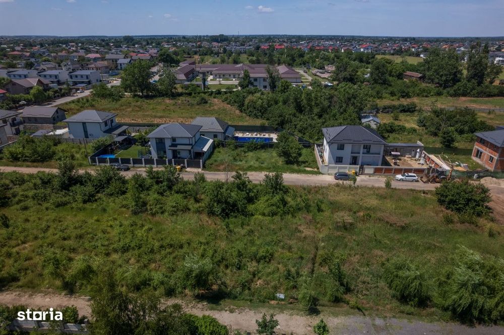 Domnesti - Fortului, Teren Constructii 407 Mp, Front 26 M !