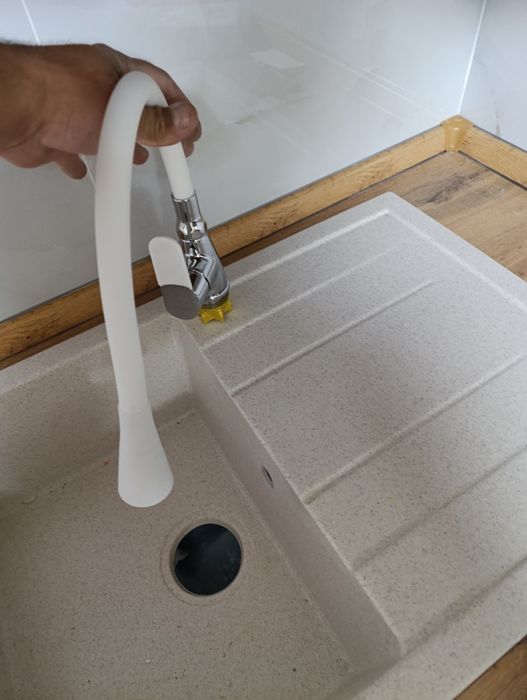 Установка смесителей