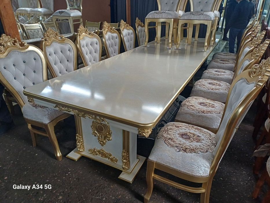 Стол стуллар сехдан