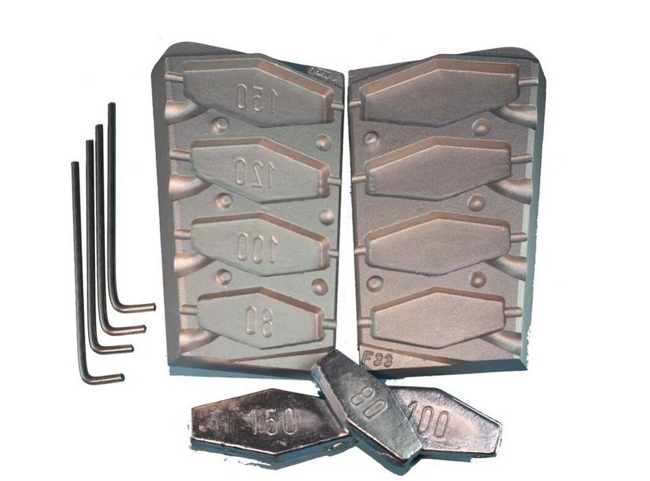 matrita plumbi pentru pescuit pe dunare cod 33 gramaj 80-100-120-150gr