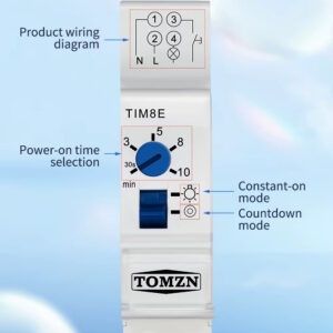 Стълбищен таймер 16A 230V