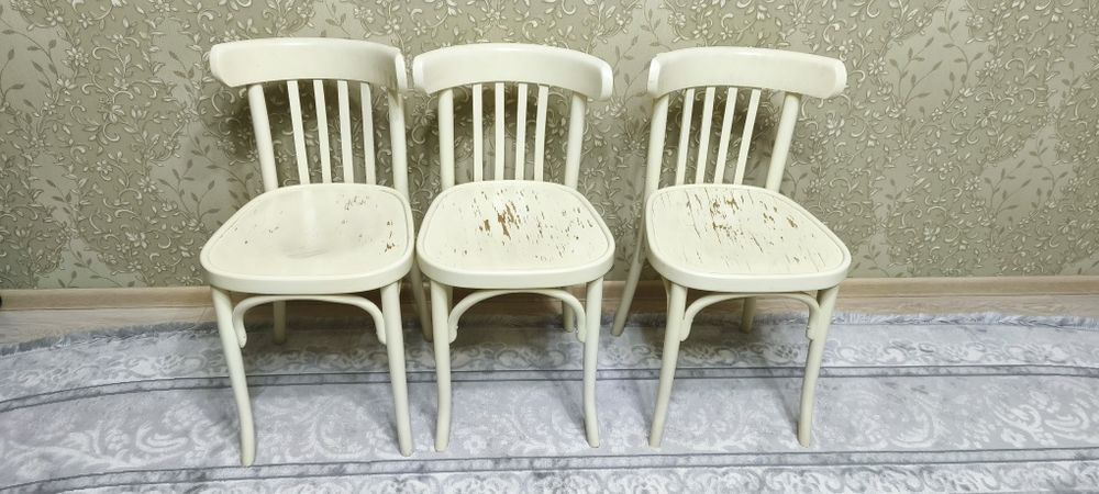 Венские стулья 6 шт перекрашенные