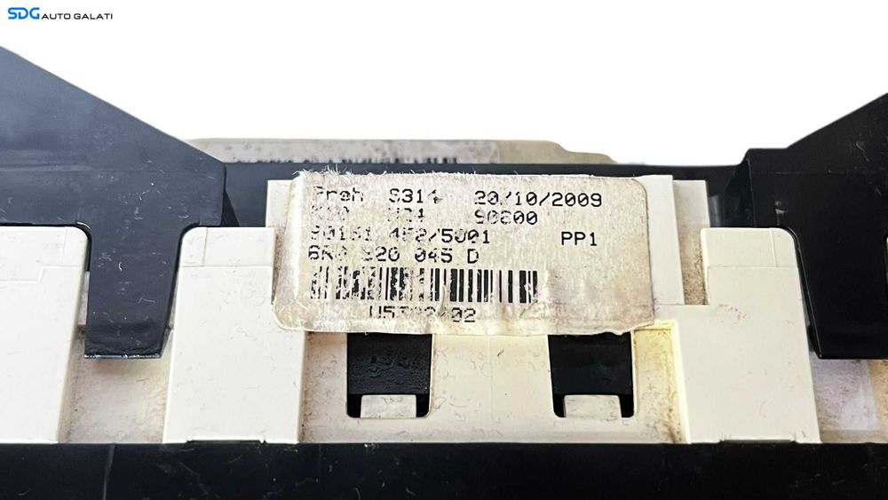 Panou Modul Unitate Comanda AC Aer Conditionat Clima Climatic Volkswagen Polo 6R 2008 - 2018 Cod 6R0920045D [LC0662]