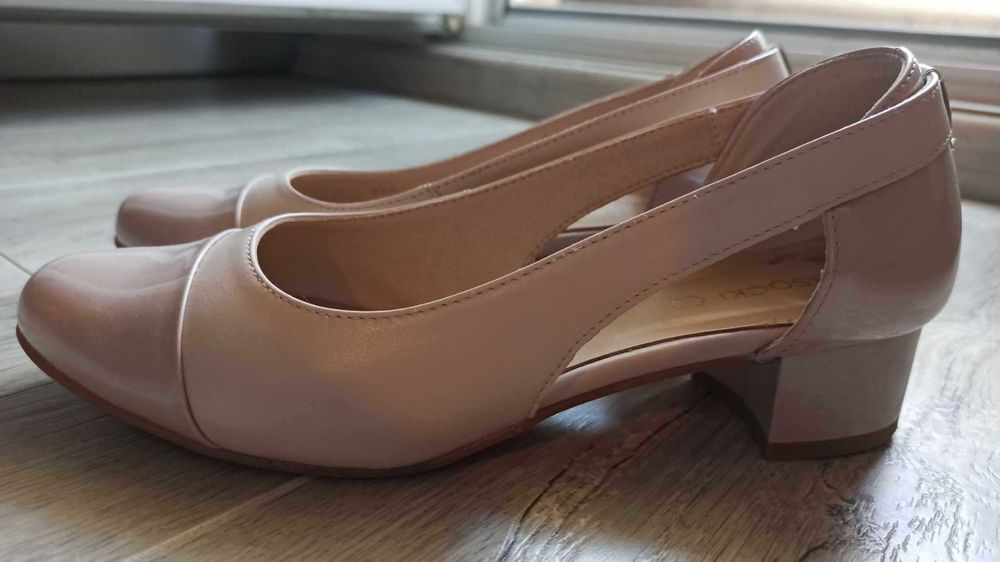 Обувки в цвят пудра дамски 36 номер