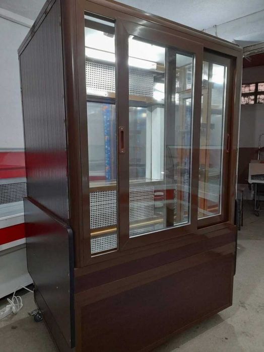 Vitrina Frigorifica Verticala Inox Agregat Aspera Italia Garantie 24 Luni