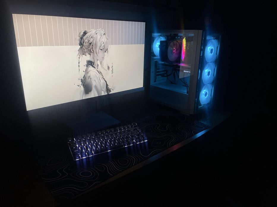 Продам белый игровой пк rtx 3060