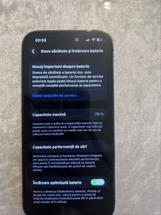 Iphone 14 pro deep Purple 128 gb