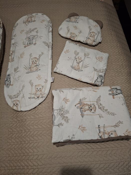 Бебешко гнездо  Happy Jungle Комплект от 5 части Comfort