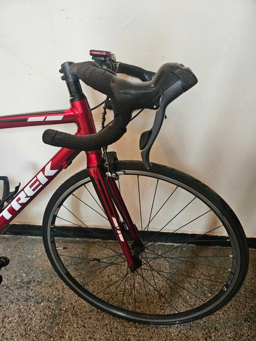 Шосеен велосипед:Trek 1.1 ( Alpha Aluminum) размр 52 см SPD-SL педали