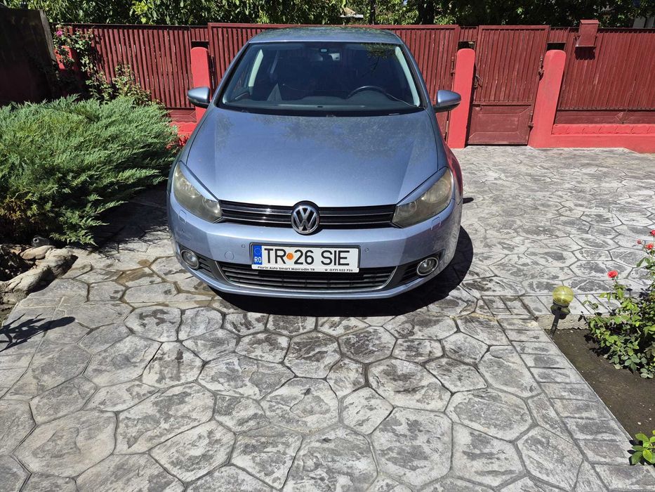 Golf VI An 2009 benzina  cutie manuala 140.000 km reali navigatie clima