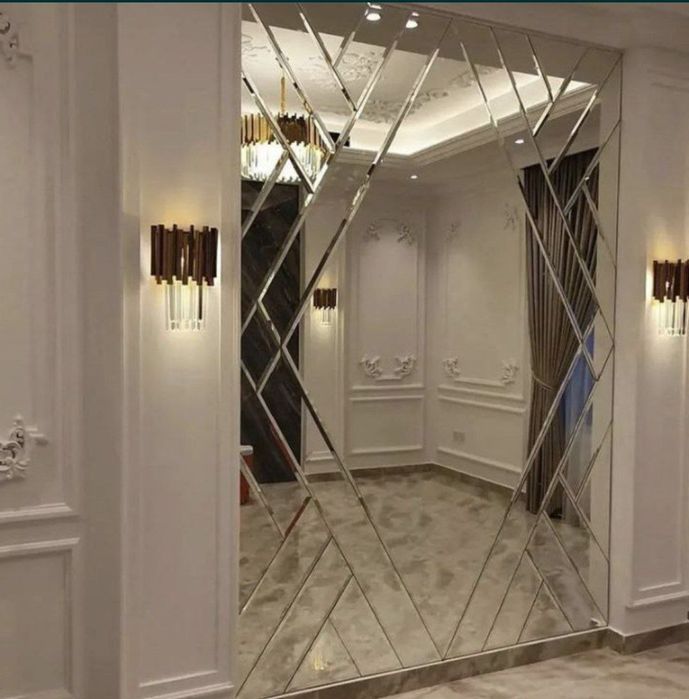 Ромбик Rombik,Тош Ойна кесиш хизмати .интерер Зеркала Мазейка