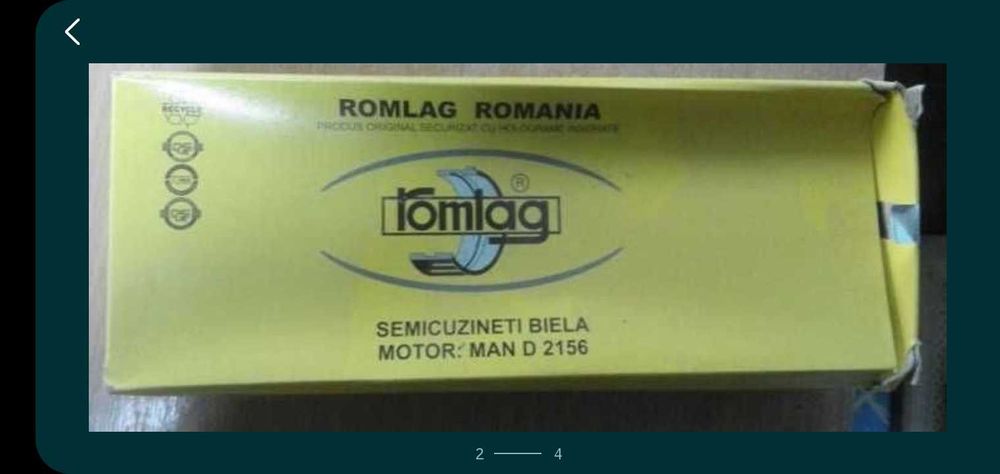 Cuzineti palier+cuzineti biela Raba
