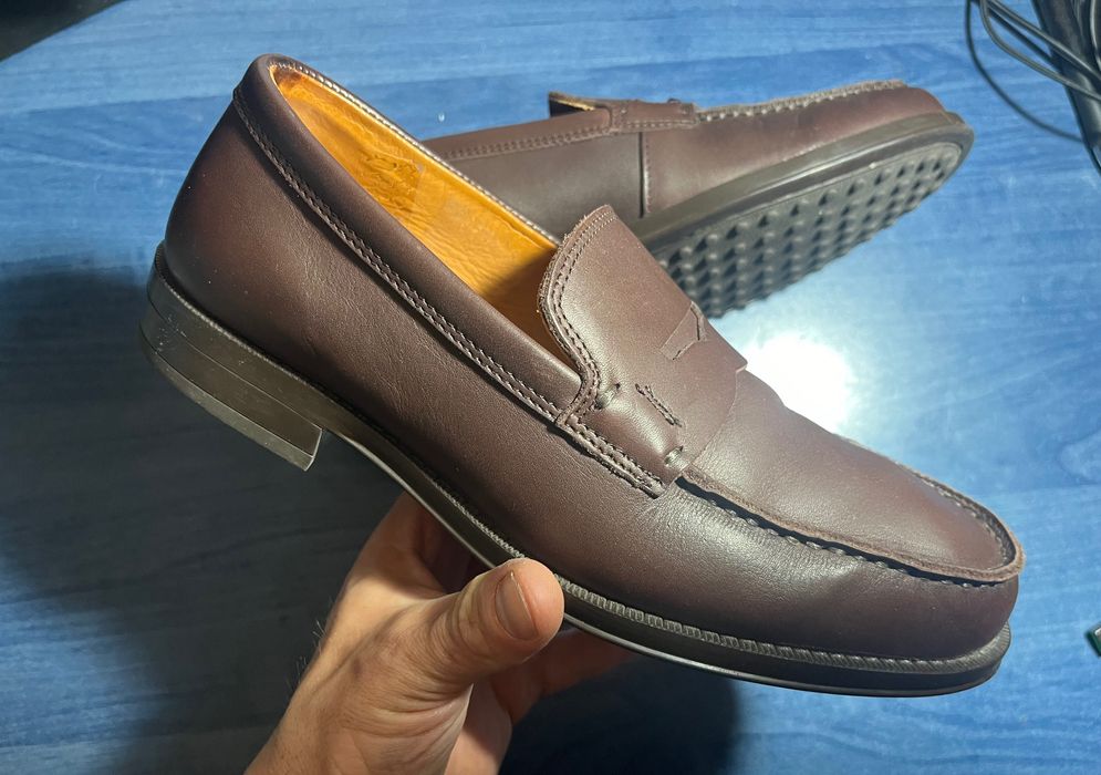 Pantofi Mocasini din piele naturala 40 Emidio Tucci Portugalia