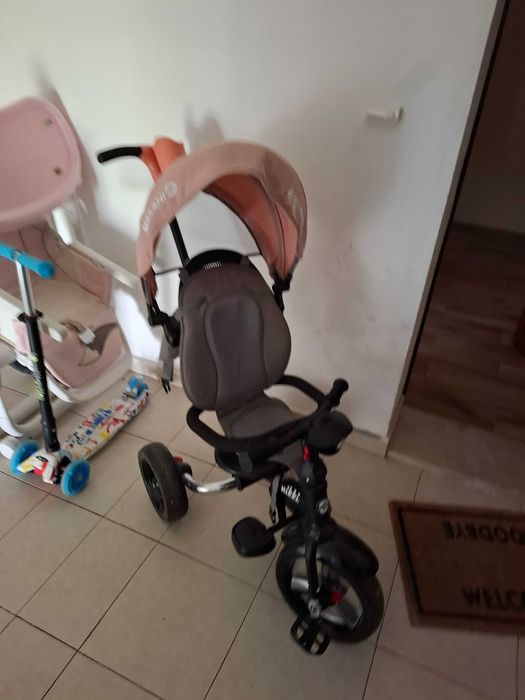 Детска триколка 3 в 1 Kikkaboo Nikki Pink Melange 2020