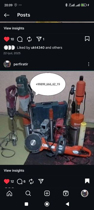 Almazne bur va perfirotir xizmati