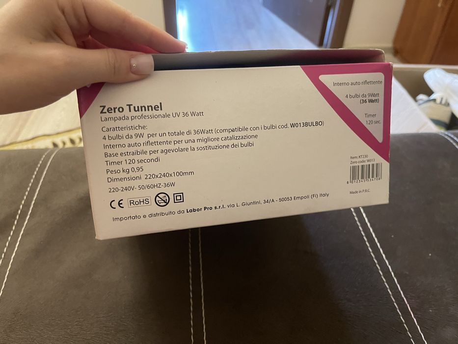 Lampă unghii folosită!