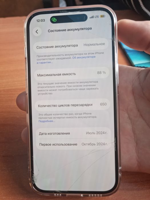 Айфон 15 128 без ремонте идеальный