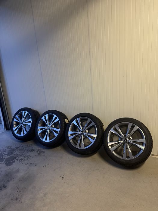 ОРИГИНАЛНИ 18’ джанти с гуми Mercedes W205;W204, 5x112, 66.6