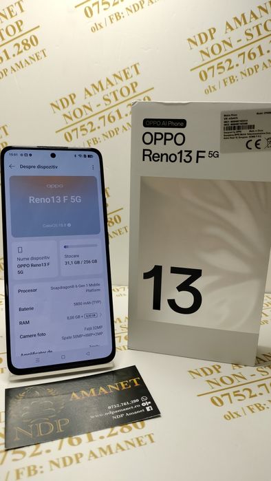 NDP Amanet Brăila Oppo Reno 13F 256gb (32385)