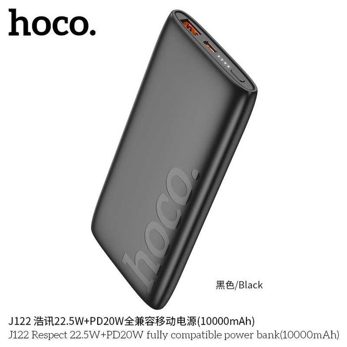 Hoco J122 Respect 22.5W+PD20W 10000mAh Power Bank & iPhone 16 Samsung